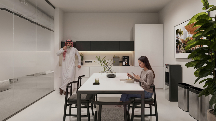 Saudi Venture Hub workspace